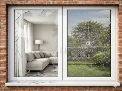 Splitterschutzfolien Silber 80 SR innen dunkel 4 mil